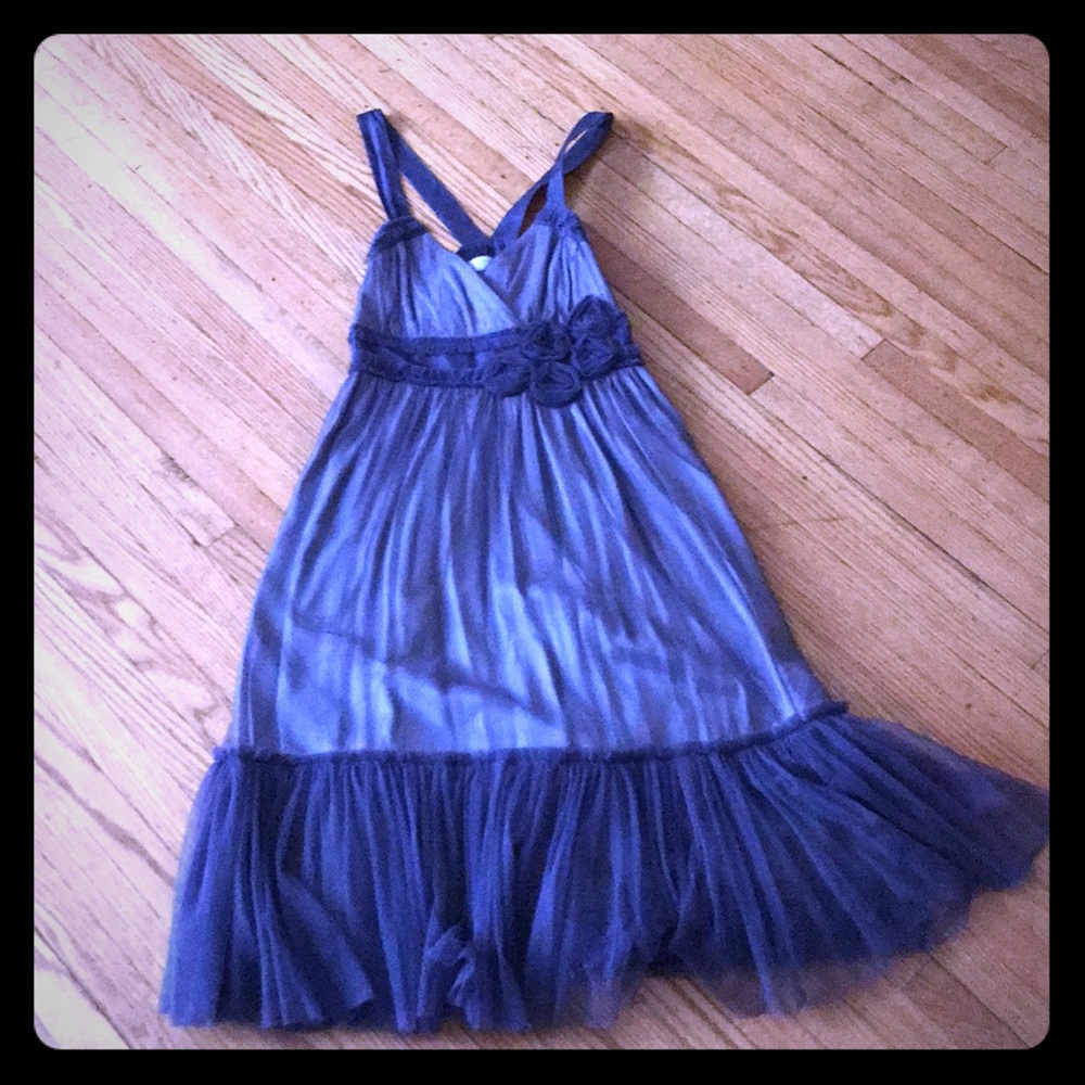 Blue/grey party dress